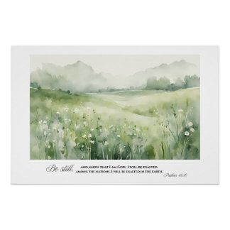 Be still. poster
