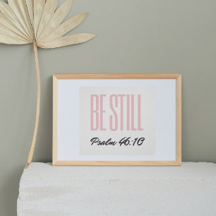Be Still Psalm 46:10 Nursery Decor