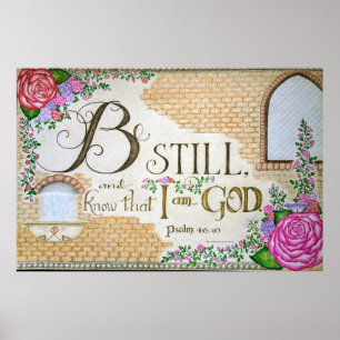 Be Still, Psalm 46:10 - Wall Art
