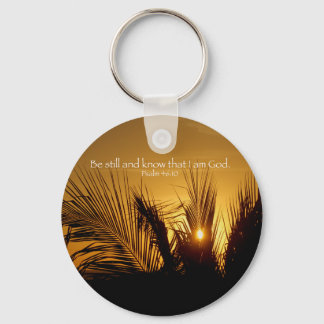 Be Still Sunset Key Ring