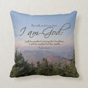 Be Still Throw Pillow 