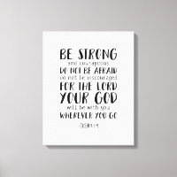 Be Strong And Courageous, Joshua 1:9
