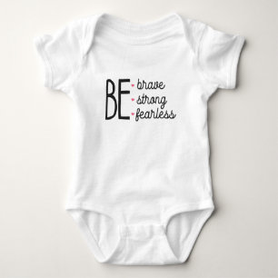 Be Strong Baby Bodysuit