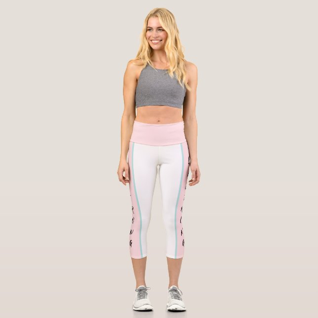 Be strong capri leggings (Front)