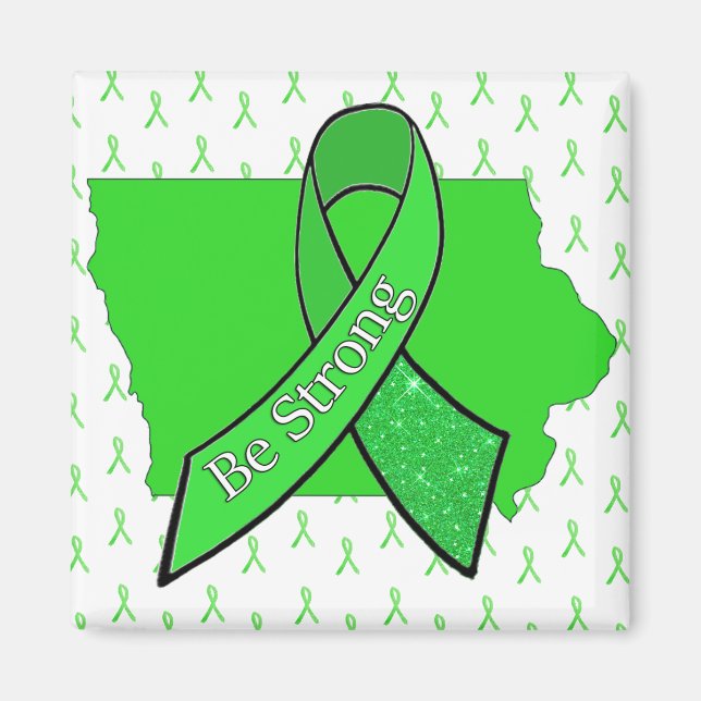 Be Strong Lyme Disease Awareness Magnet (Front)