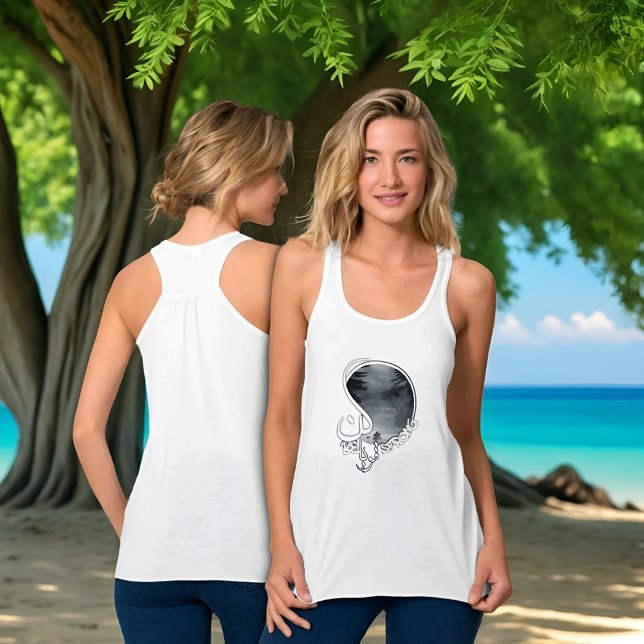 BE STRONG Modern White Women Tank Top (Creator Uploaded)