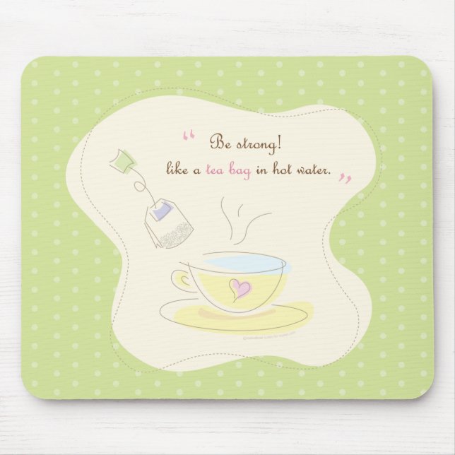 Be Strong Mouse Pad (Front)