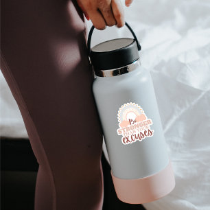 "Be Stronger Than..." Custom-Cut Vinyl Sticker