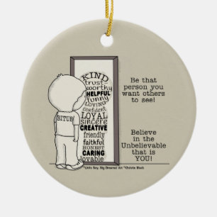 Be That Person Ceramic Tree Decoration