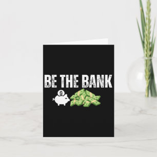 Be The Bank Piggy Bank - Boost Success Wealth &amp Card