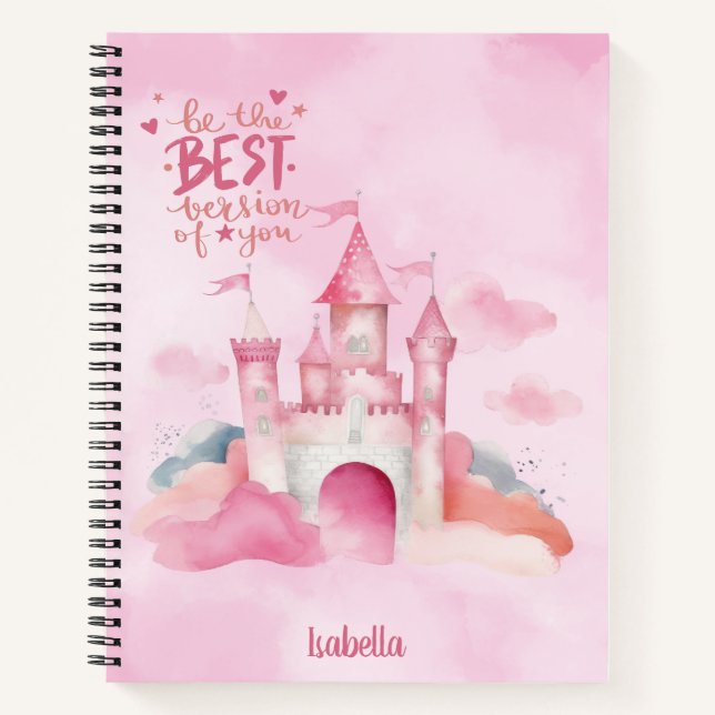 Be the best version of you customisable notebook (Front)