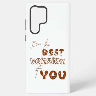 Be The Best Version Of You Cute Cat Samsung Galaxy Case