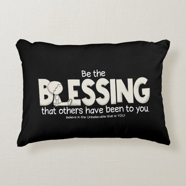 Be the Blessing Decorative Cushion (Front)