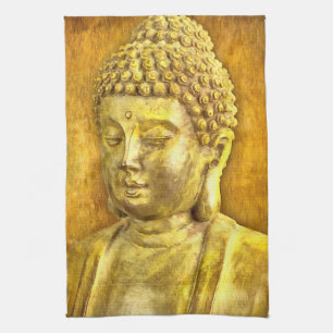 Be the Buddha Tea Towel