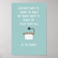 Be the change! bathroom
