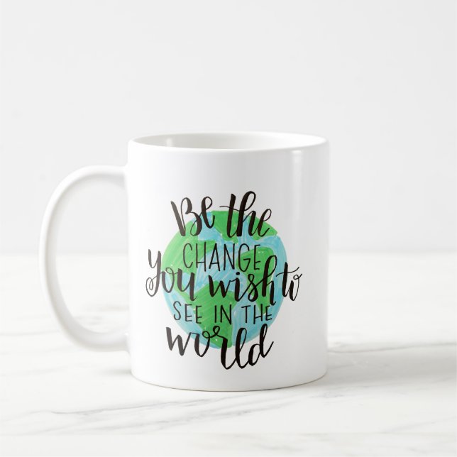BE THE CHANGE MUG (Left)