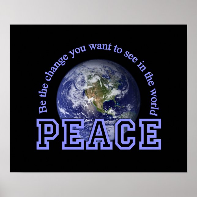 Be the Change poster (Front)