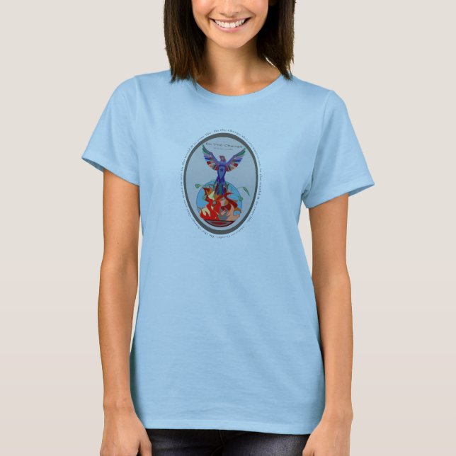 Be The Change Spaghetti T T-Shirt (Front)
