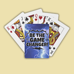 Be The Game Changer!  - Inspirational Playing Cards