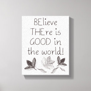 Be The Good 8" x 10" Wrapped Canvas
