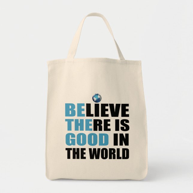 Be The Good Grocery Tote Bag (Front)