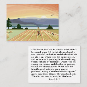 Be the good seed business card