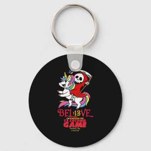 Be the Grim Reaper 13 Second KC Key Ring