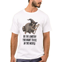 Be The Jimothy Racoon Wizard Halloween Custom