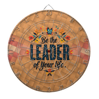 Be the Leader of Your Life Dartboard