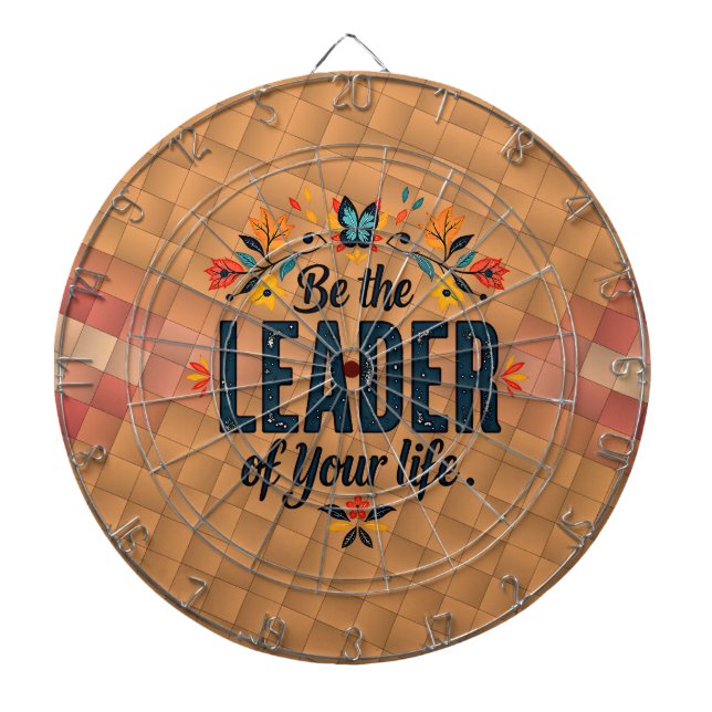 Be the Leader of Your Life Dartboard (Front)