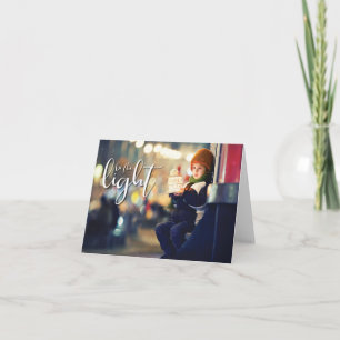 Be the Light, Boy with Lantern Card