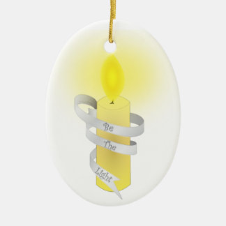 Be The Light Ceramic Tree Decoration