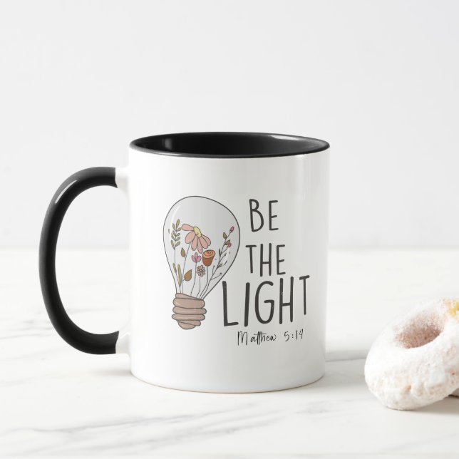 Be the Light Coffee Mug (With Donut)