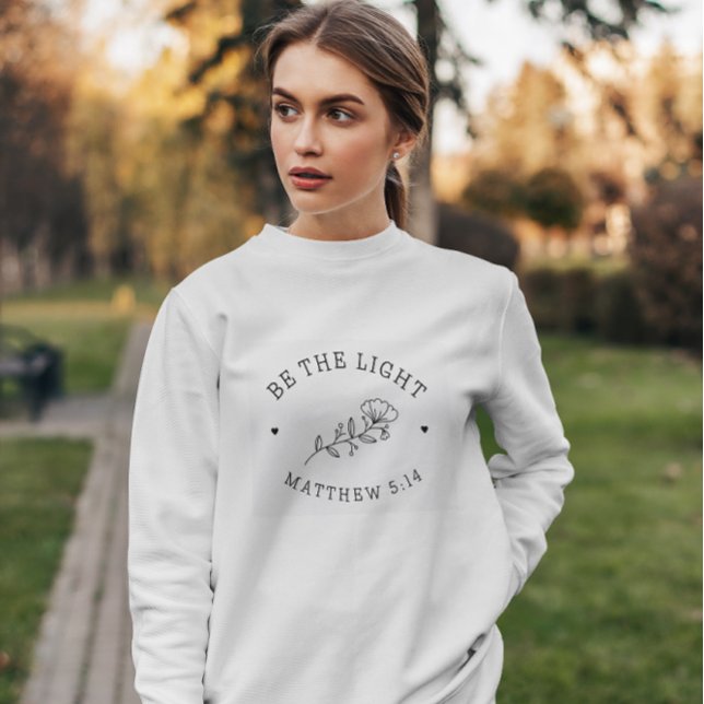 Be the Light | Matthew 5:14 Bible Verse T-Shirt (Creator Uploaded)