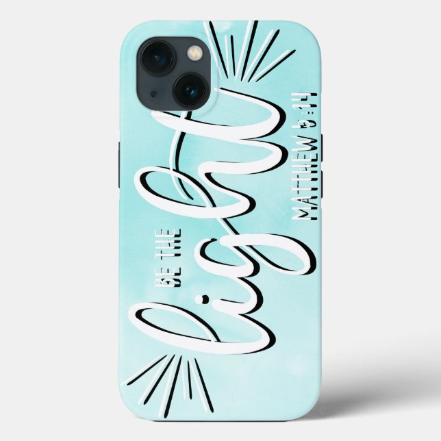 Be the Light Matthew 5:14 Case-Mate iPhone Case (Back)