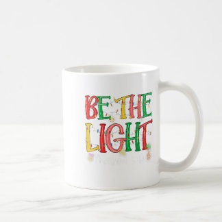 Be The Light Matthew 5_14 Christian Merry Christma Coffee Mug