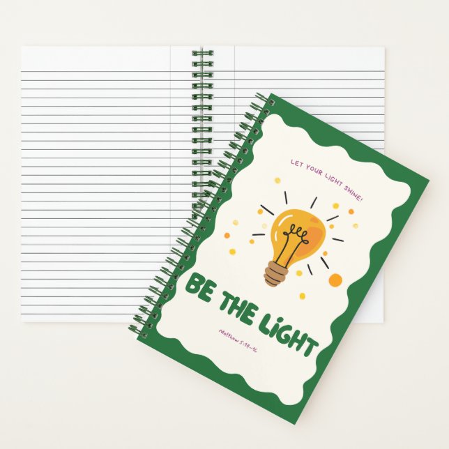 Be the Light Notebook (Inside)