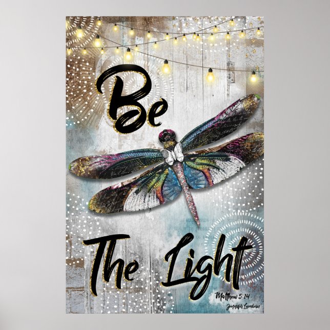 Be The Light Poster (Front)