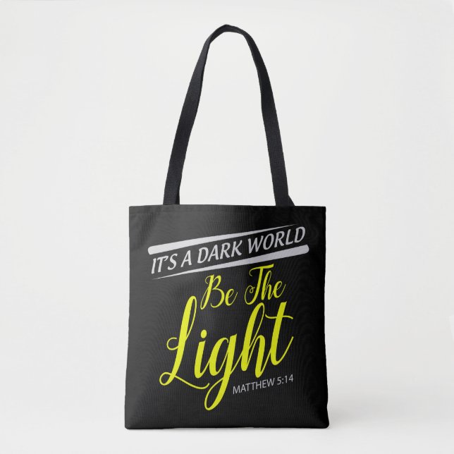 Be the Light Tote (Front)