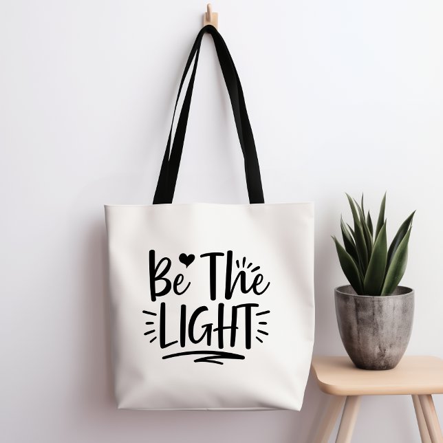 Be The Light Tote Bag (Creator Uploaded)