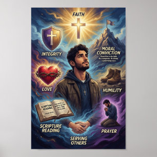 Be the man God called you to be Poster