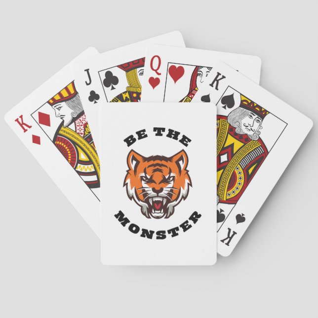 BE THE MONSTER PLAYING CARDS (Back)