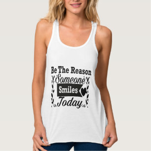 Be The Reason Someone Smiles Today Gift Box Singlet