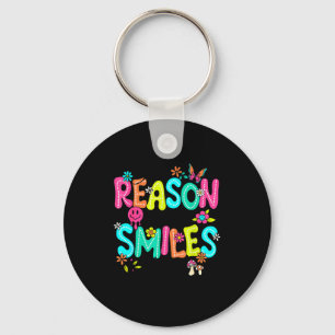 Be The Reason Someone Smiles Today Kind Positive A Key Ring