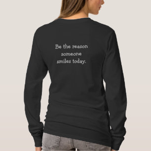 Be The Reason Women's Hanes Nano Long Sleeve T-Shi T-Shirt