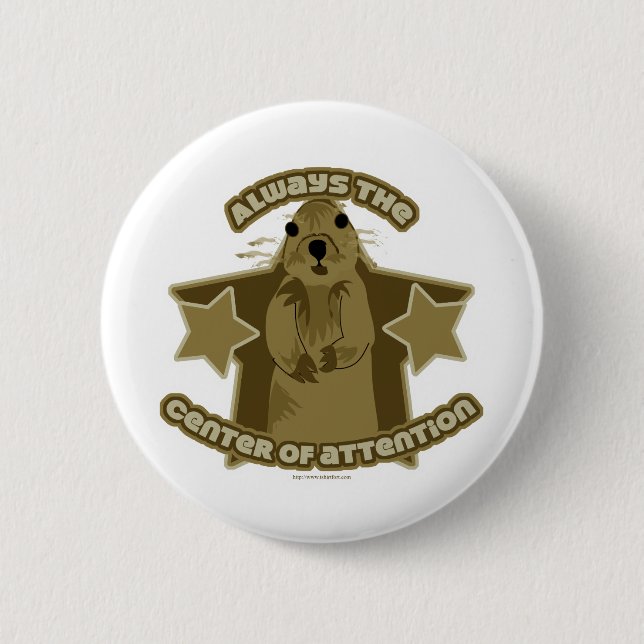 Be the Squirrel 6 Cm Round Badge (Front)