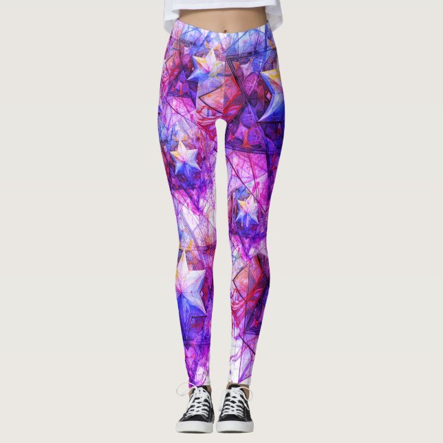Be The Star With These Customised Tight Leggings (Front)