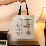 Be The Weird | Dancing Space Cat Monogram<br><div class="desc">Every woman needs a good carry all to tote around all of her essentials. Whether it's a bridesmaid gift, a birthday gift or even just a nice little gift to yourself, these bags are both practical and stylish—a winning combo every time. Because each bag can be personalised with a name,...</div>