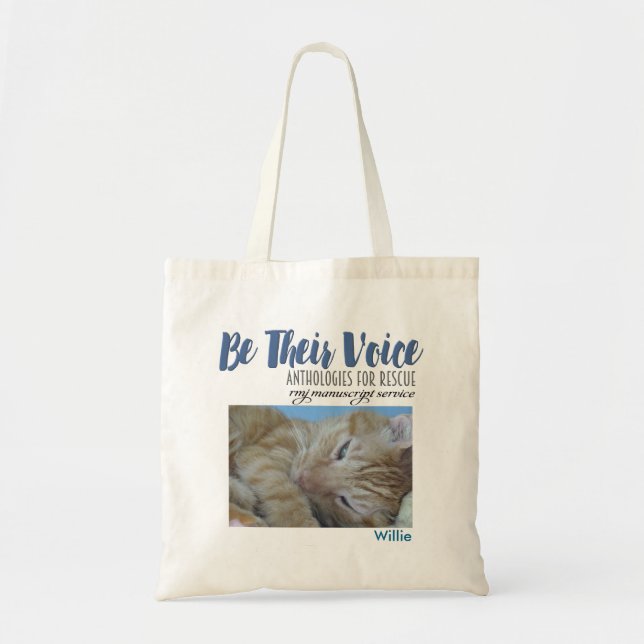 BE THEIR VOICE-Animal Rescue Project-Personalise Tote Bag (Front)