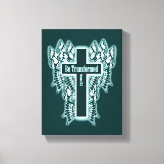 Be Transformed – Romans 12:2 Canvas Print